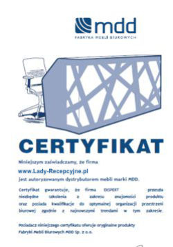 certyfikat